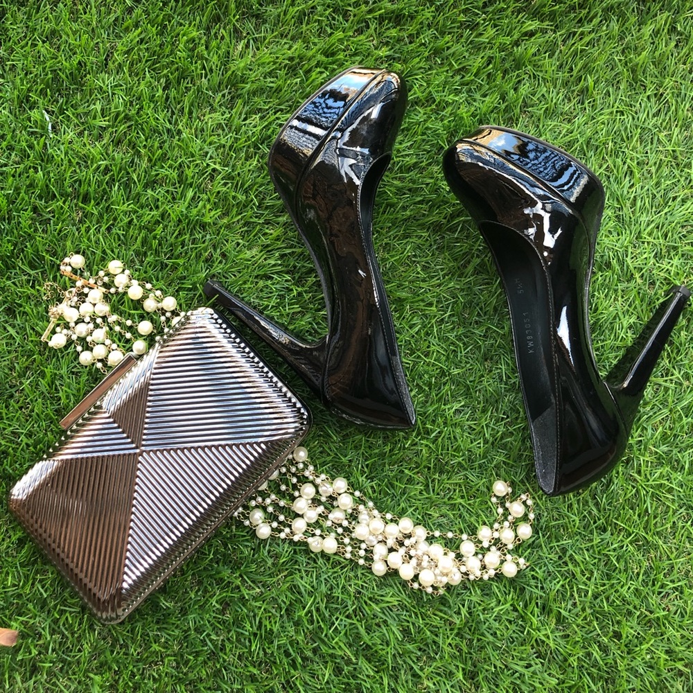 Stuart Weitzman Patent Leather Pumps